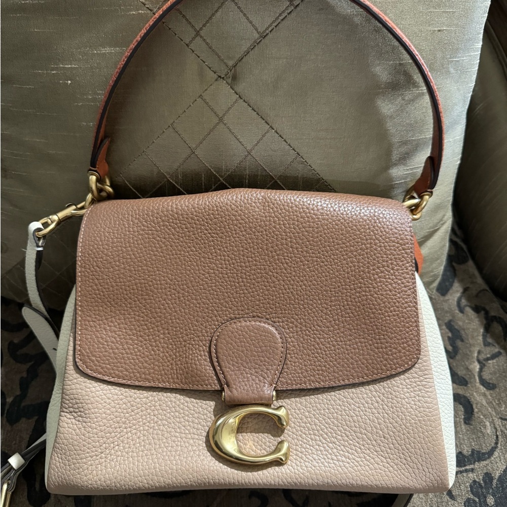 Coach (Tabby?) Tri-Color Shoulder Bag